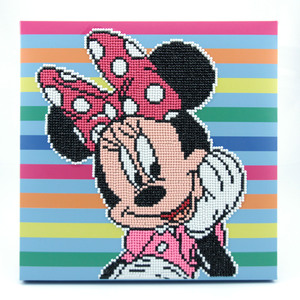 Diamond Dotz DOTZBOX MINNIE STRIPES DDB.010, 5D Diamond Painting Kit