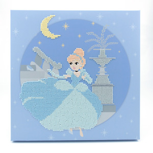 Diamond Dotz DOTZBOX CINDERELLA MIDNIGHT DDB.011, 5D Diamond Painting Kit