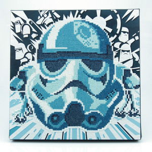 Diamond Dotz DOTZBOX STAR WARS STORMTROOPER DDB.015, 5D Diamond Painting Kit