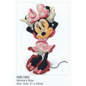 Diamond Dotz Disney MINNIES BOW DDD.1002, 5D Multi Facet Diamond Painting Kit