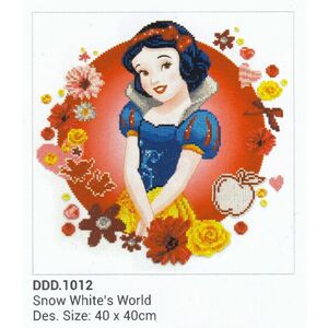 Diamond Dotz Disney 5D Embroidery Facet Art Kit, SNOW WHITE&#39;S WORLD, DDD.1012