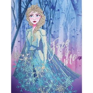 Diamond Dotz Disney FROZEN II Free To Be Me DDD.1016Diamond Painting Art Kit