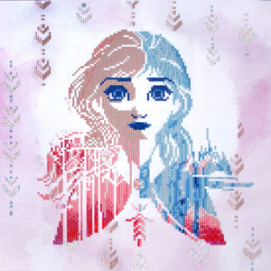 Diamond Dotz Disney FROZEN II Anna Silhouette DDD.1019 Diamond Painting Art Kit