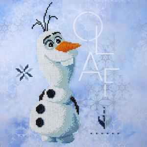 Diamond Dotz Disney FROZEN II OLAF DDD.1025 Diamond Painting Art Kit