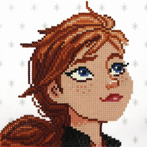 Diamond Dotz Disney 5D Embroidery Facet Art Kit FROZEN II Anna Cameo, Round Facets DDD.1027