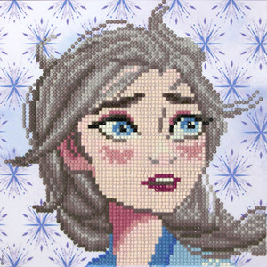 Diamond Dotz Disney FROZEN II Elsa Cameo, 5D Embroidery Facet Art Kit Round Facets DDD.1028