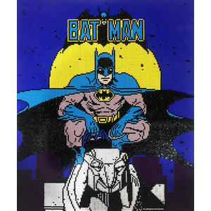 Diamond Dotz BATMAN, 5D Multi Faceted Diamond Painting Art Kit