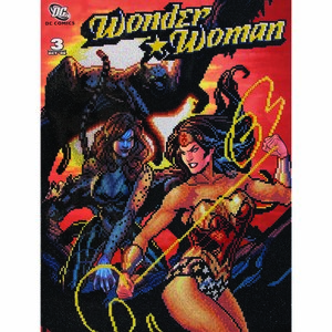 WONDER WOMAN VS CHEETAH 5D Diamond Painting Kit by Diamond Dotz