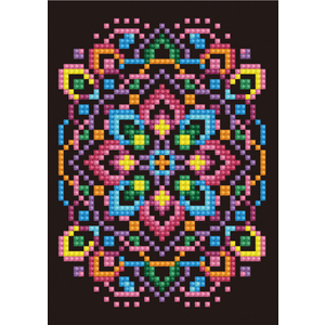 Diamond Dotz Greeting Card BLACK STAR 5D Diamond Painting Kit DDG.023