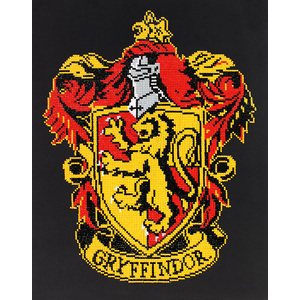 Harry Potter GRYFFINDOR CREST, 5D Multi Faceted Diamond Painting Art Kit