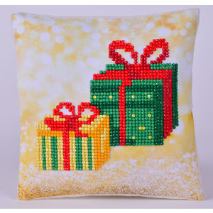 Diamond Dotz Embroidery Facet Art Kit, Beginner Christmas Gifts Mini Pillow