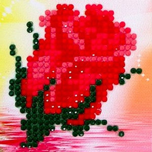Diamond Dotz 5D Embroidery Facet Art Kit, Starter Kit, Bliss Bud