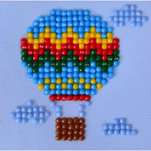 Diamond Dotz 5D Embroidery Facet Art Kit, Starter Level Kit, Up Up &amp; Away