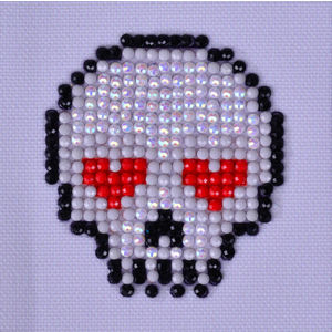 Diamond Dotz 5D Embroidery Facet Art Kit, Starter Level, Sugar Skull