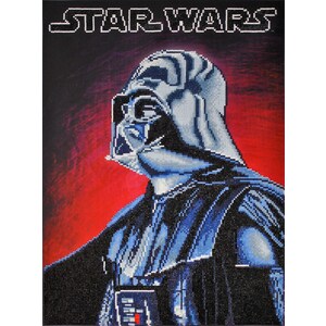 Star Wars DARTH VADER, 5D Multi Faceted Diamond Painting Art Kit