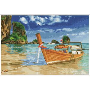 Diamond Dotz Squares THAI ESCAPE DQK10.006 5D Diamond Painting Kit, Pre-Framed