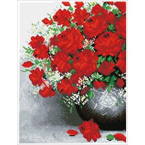 Diamond Dotz Squares CLASSIC ARRANGEMENT DQK8.010 5D Diamond Painting Kit, Pre-Framed