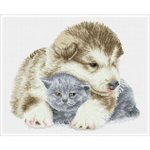 Diamond Dotz Squares BESTIES DQK9.011 5D Diamond Painting Kit, Pre-Framed