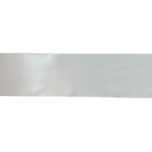 OLD LACE 100mm Woven Edge Double Faced (Side) Satin Ribbon By The Metre