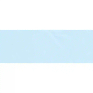 BABY BLUE 100mm Woven Edge Double Sided Satin Ribbon By The Metre