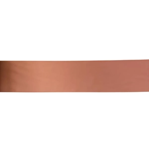 SALMON 100mm Woven Edge Double Faced (Side) Satin Ribbon By The Metre