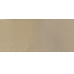 BUTTERMILK 100mm Woven Edge Satin Ribbon By The Metre