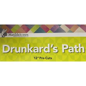 Drunkards Path 12&quot; Pre-Cuts by Matilda&#39;s Own, Quilt Kit Pack Makes 24 x 12&quot; Blocks