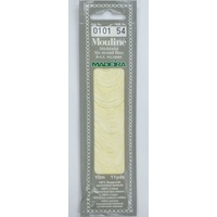 MADEIRA Mouline Colour 0101 Stranded Cotton Embroidery Floss 10m