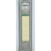 MADEIRA Mouline Colour 0101 Stranded Cotton Embroidery Floss 10m