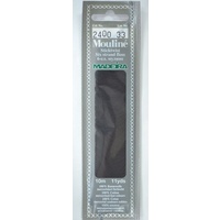 MADEIRA Mouline Colour 2400 BLACK Stranded Cotton Embroidery Floss 10m