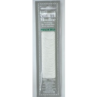 MADEIRA Mouline Colour 2401 WHITE Stranded Cotton Embroidery Floss 10m