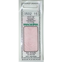Madeira PURE SILK #0502 LIGHT PASTEL PINK, 4-Strand Hand Embroidery Thread