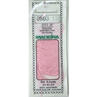 Madeira PURE SILK #0503 CANDY FLOSS, 4-Strand Hand Embroidery Thread