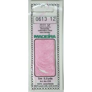 Madeira PURE SILK #0613 PALE FLAMINGO, 4-Strand Hand Embroidery Thread