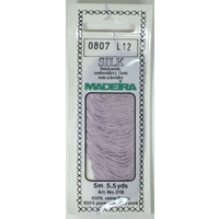 Madeira PURE SILK #0807 LIGHT LILAC, 4-Strand Hand Embroidery Thread