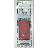 Madeira PURE SILK #0811 MAROON, 4-Strand Hand Embroidery Thread