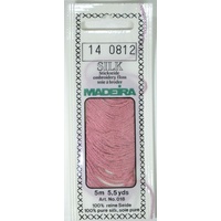Madeira PURE SILK #0812 DIRTY PINK, 4-Strand Hand Embroidery Thread