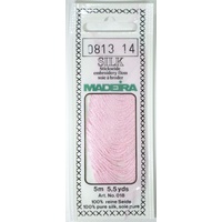 Madeira PURE SILK #0813 TICKLED PINK, 4-Strand Hand Embroidery Thread