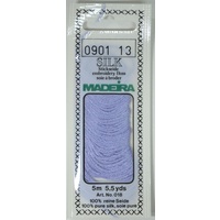 Madeira PURE SILK #0901 DUSKY BLUE, 4-Strand Hand Embroidery Thread