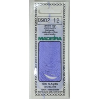 Madeira PURE SILK #0902 BLUE LAVENDER, 4-Strand Hand Embroidery Thread