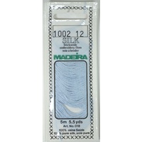 Madeira PURE SILK #1002 MID BLUE, 4-Strand Hand Embroidery Thread