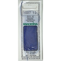 Madeira PURE SILK #1007 ROYAL BLUE, 4-Strand Hand Embroidery Thread
