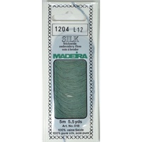 Madeira PURE SILK #1204 OCEAN MOSS, 4-Strand Hand Embroidery Thread