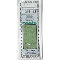 Madeira PURE SILK #1311 OCEAN GREEN, 4-Strand Hand Embroidery Thread