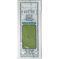 Madeira PURE SILK #1407 DARK SEA GREEN, 4-Strand Hand Embroidery Thread