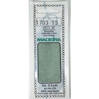 Madeira PURE SILK #1703 APPLE GREEN, 4-Strand Hand Embroidery Thread