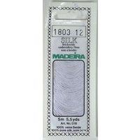 Madeira PURE SILK #1803 STONE GREY, 4-Strand Hand Embroidery Thread