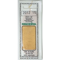 Madeira PURE SILK #2012 SANDSTONE, 4-Strand Hand Embroidery Thread