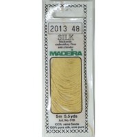 Madeira PURE SILK #2013 LIGHT SAND, 4-Strand Hand Embroidery Thread