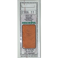 Madeira PURE SILK #2306 GINGER, 4-Strand Hand Embroidery Thread